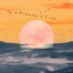 illustrated image of sun setting at horizon of the ocean, dos and don'ts of motivating yourself to write a book